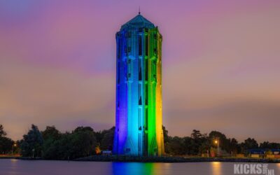 Archief 8 Regenboogkleuren op de Toren