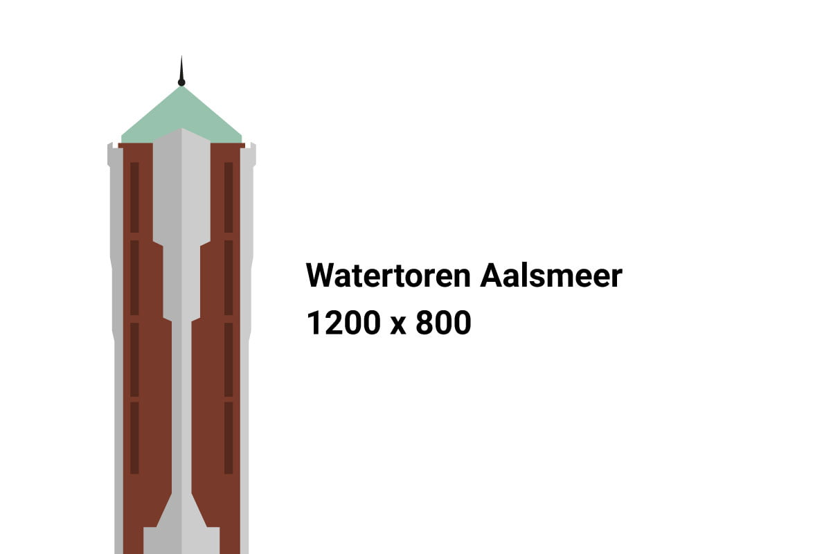 Watertoren Aalsmeer – Temp beeld Watertoren Aalsmeer - Temp beeld