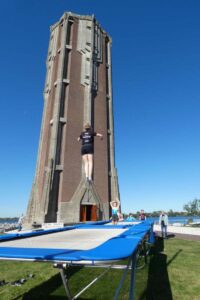 Watertoren Aalsmeer - Trampolinespringen SV Omnia Aalsmeer